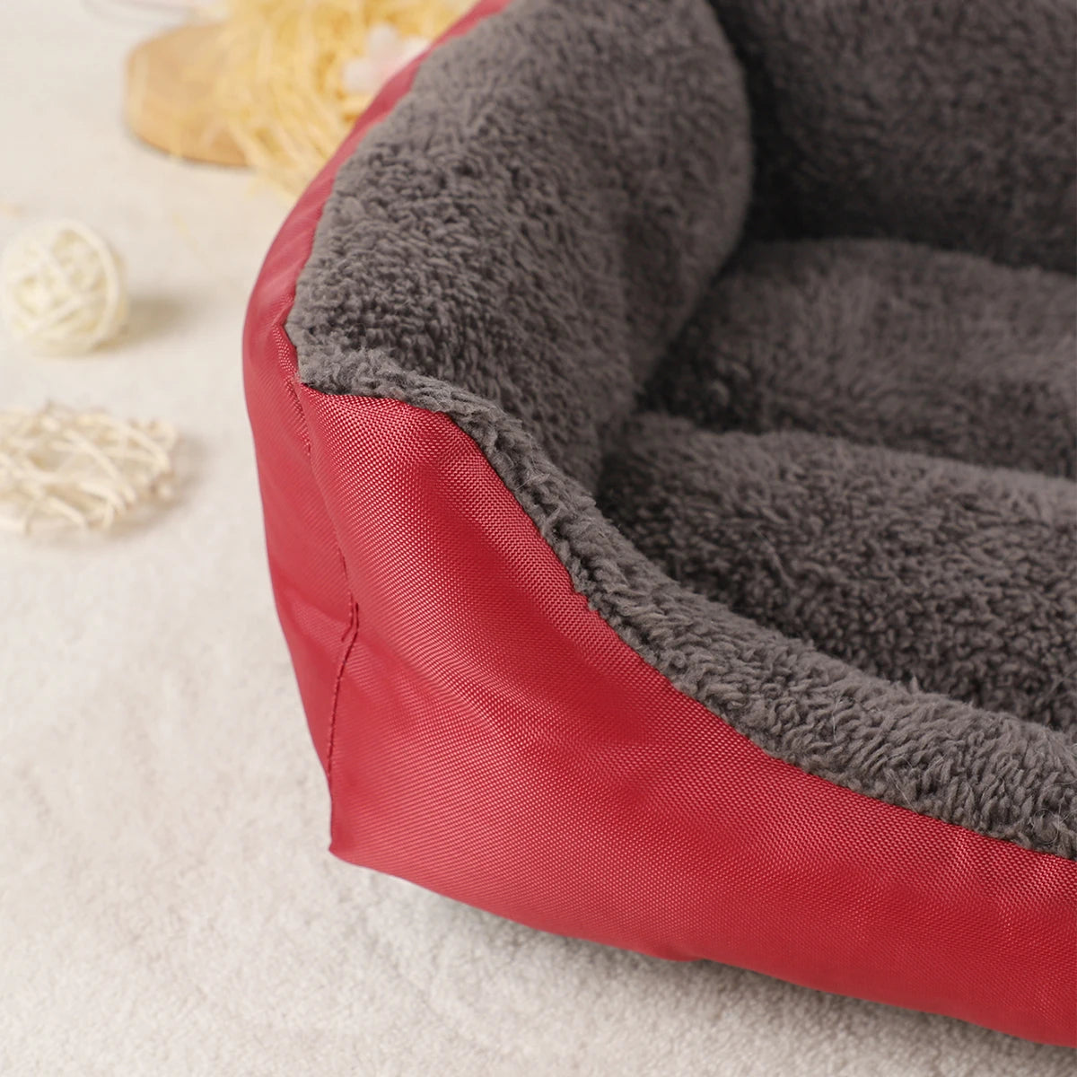 Dog Bed Pet Beds Cats Sofa Accessories Small Puppy Big Cushion Dogs Pets Supplies Baskets Large Basket Mat Bedding Kennel Fluffy